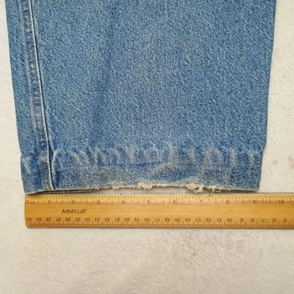 Vintage Enyce Jeans Mens 34x31 Blue Carpenter Tapered Relaxed Baggy Y2K Wide